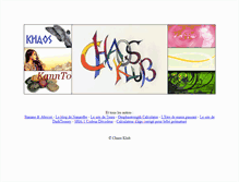 Tablet Screenshot of chaosklub.com
